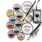 Enkaustikos Hot Cakes Encaustic Paint - Classic Painters Choice Set,10 colors, 45 ml tins